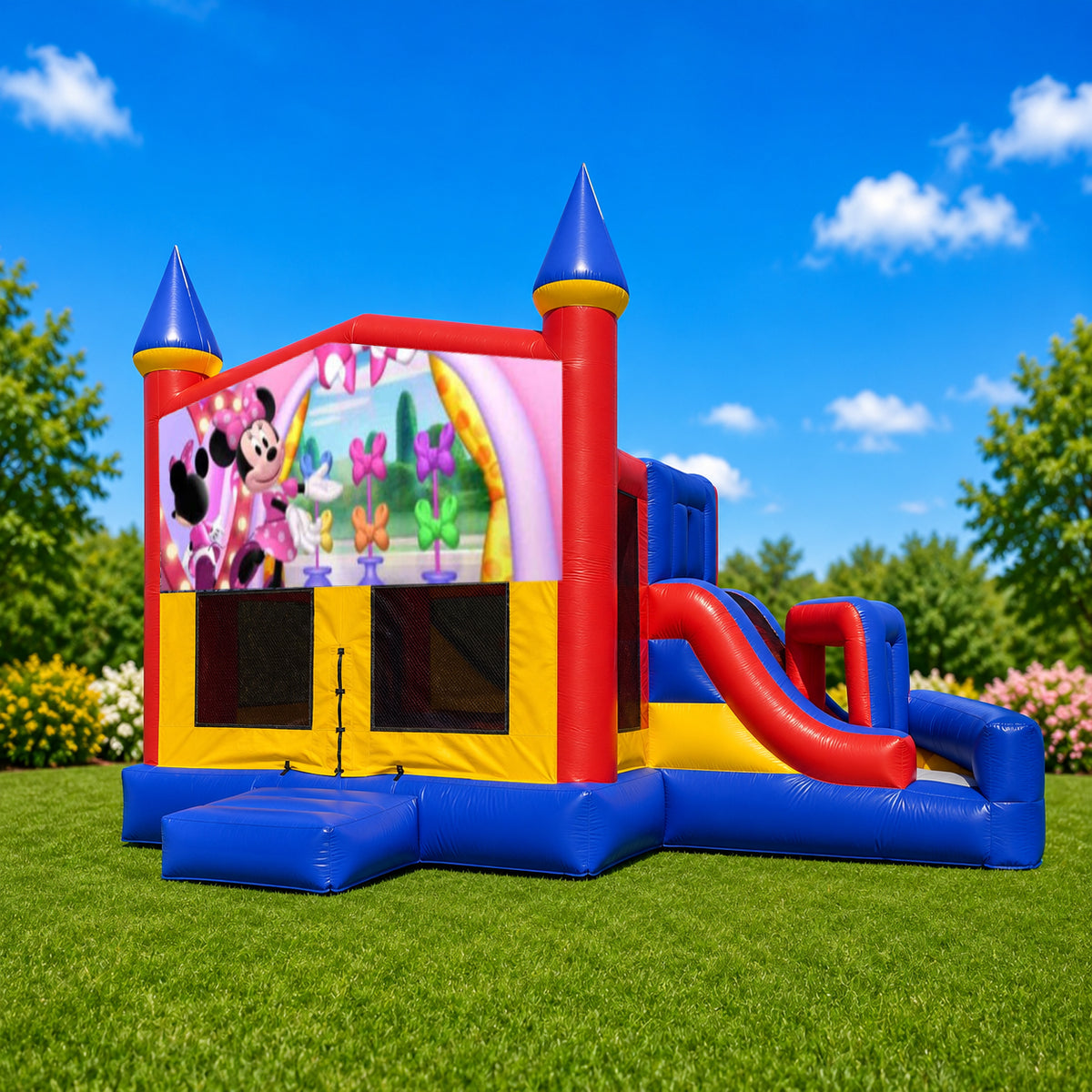 Minnie Mouse Mega Combo Jumping Castle