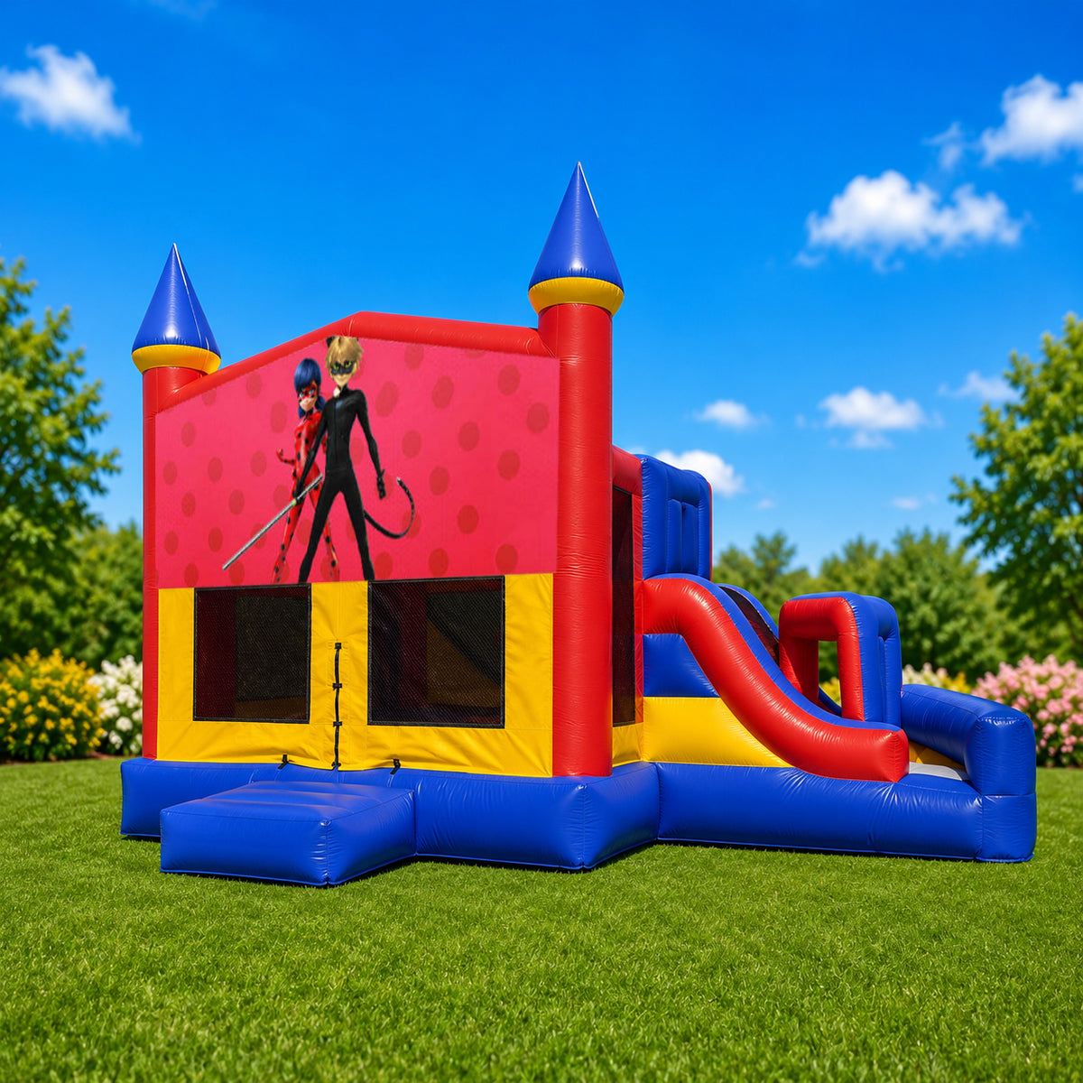 Miraculous Ladybug Mega Combo Jumping Castle