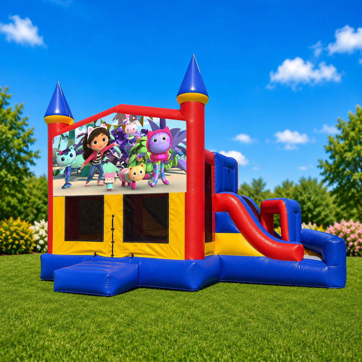 Gabby's Dollhouse  Mega Combo Jumping Castle