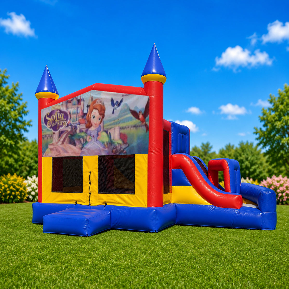 Sofia The First Mega Combo Jumping Castle