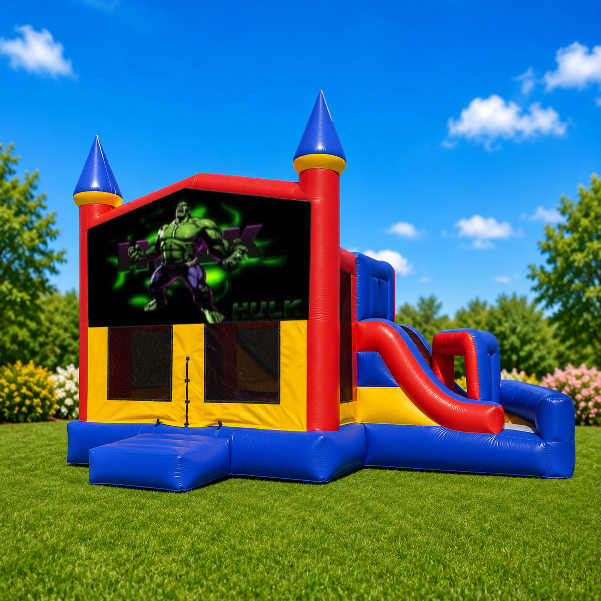 Hulk Mega Combo Jumping Castle