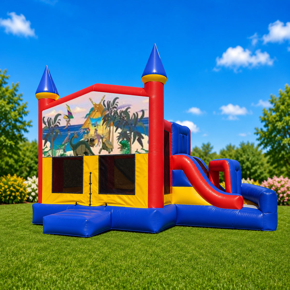 Dinosaur #1 Mega Combo Jumping Castle