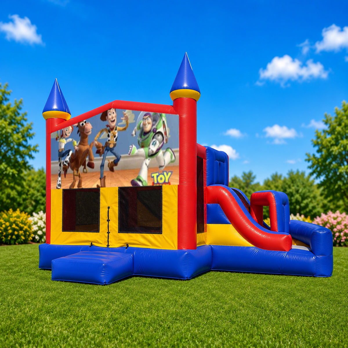 Toy Story Mega Combo Jumping Castle