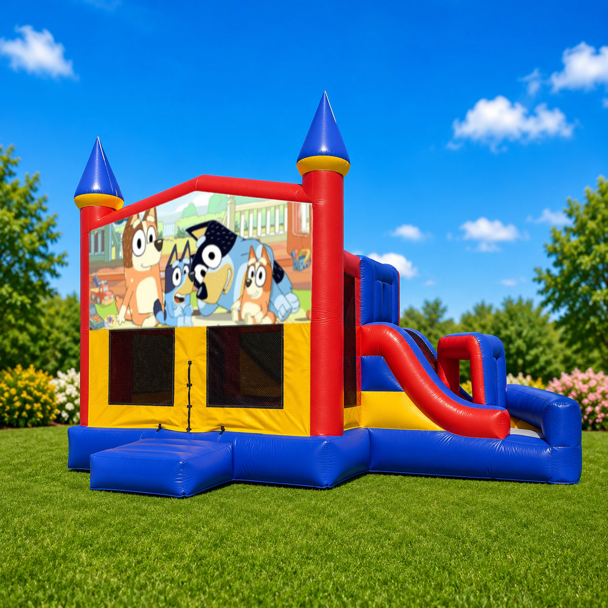 Bluey Mega Combo Jumping Castle