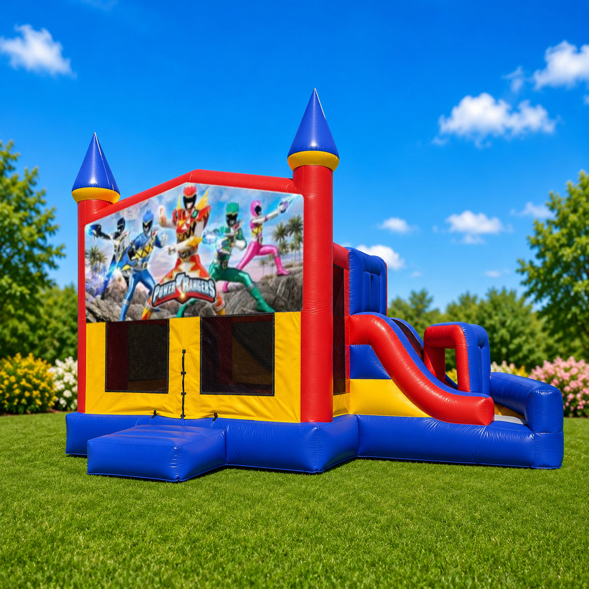 Power Rangers Mega Combo Jumping Castle