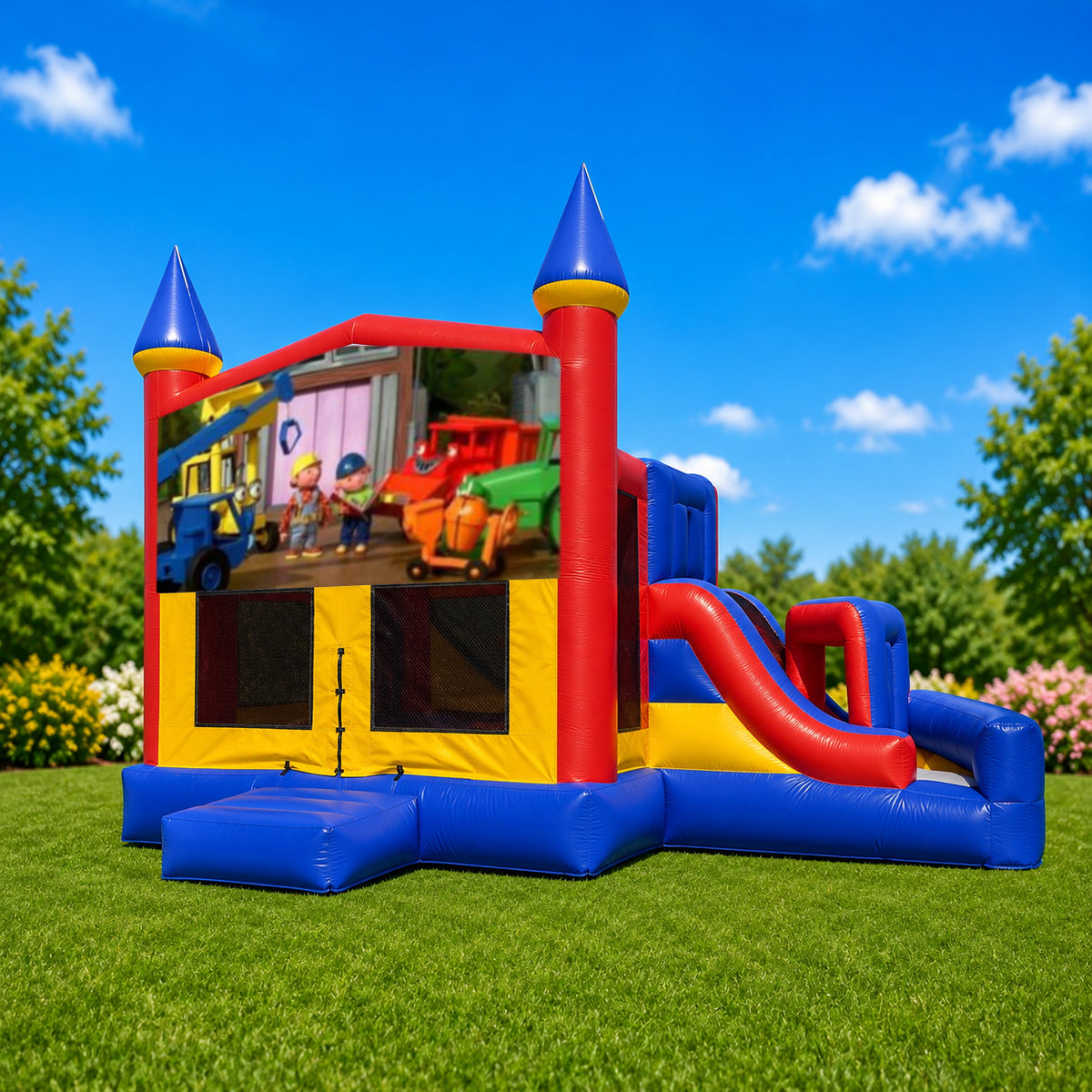 Bob The Builder Mega Combo Jumping Castle