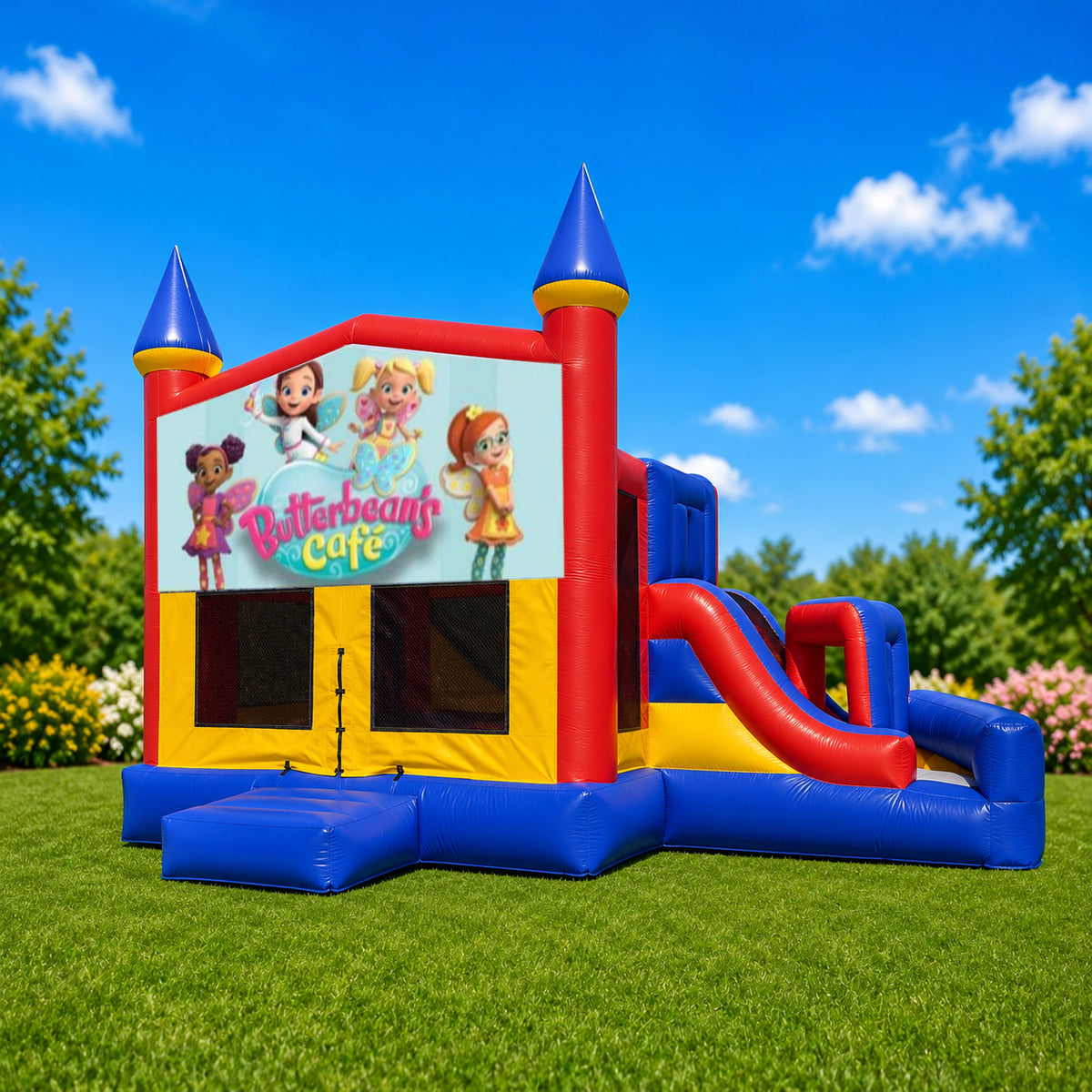 Butterbeans Cafe  Mega Combo Jumping Castle
