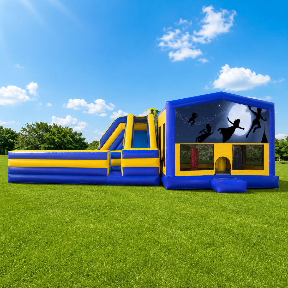 Peter Pan Obstacle Mega Combo Jumping Castle