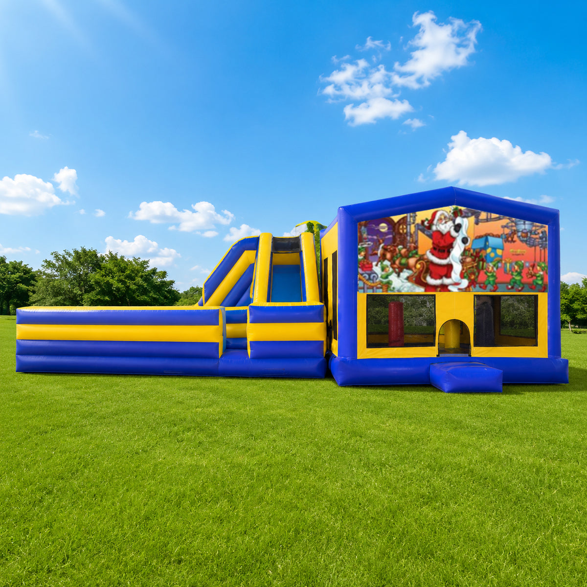 Christmas #1 Obstacle Mega Combo Jumping Castle