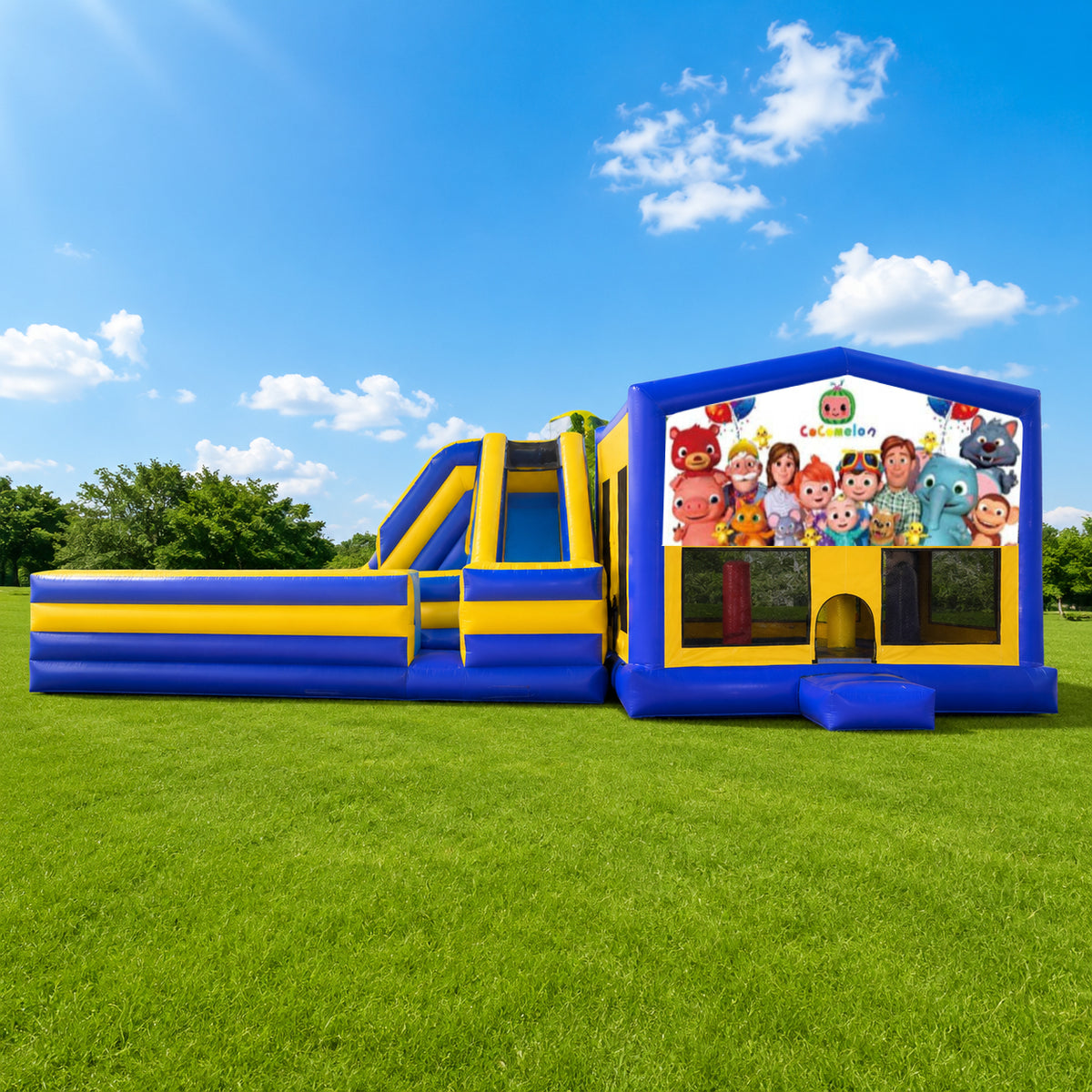 Cocomelon Obstacle Mega Combo Jumping Castle