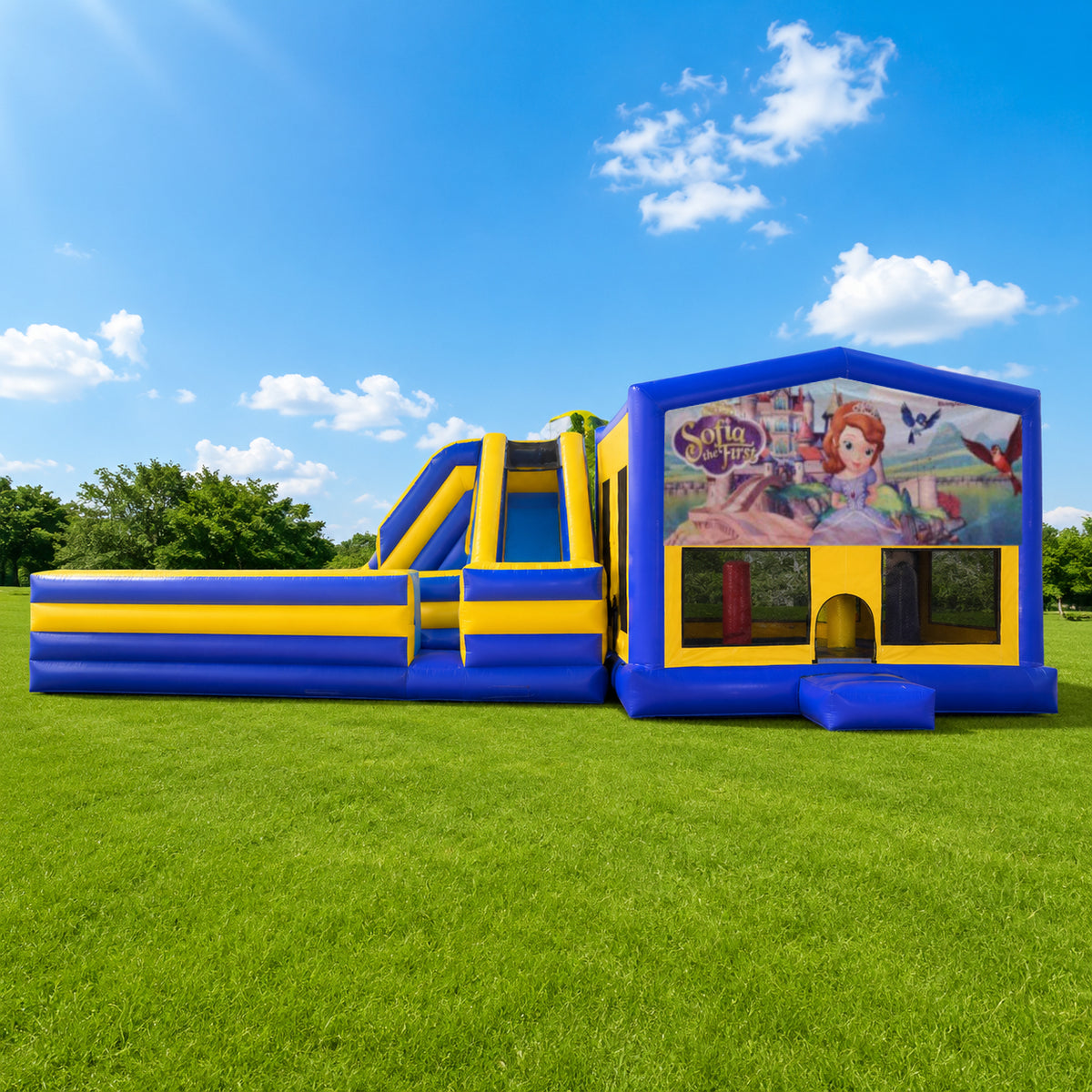 Sofia the First Obstacle Mega Combo Jumping Castle