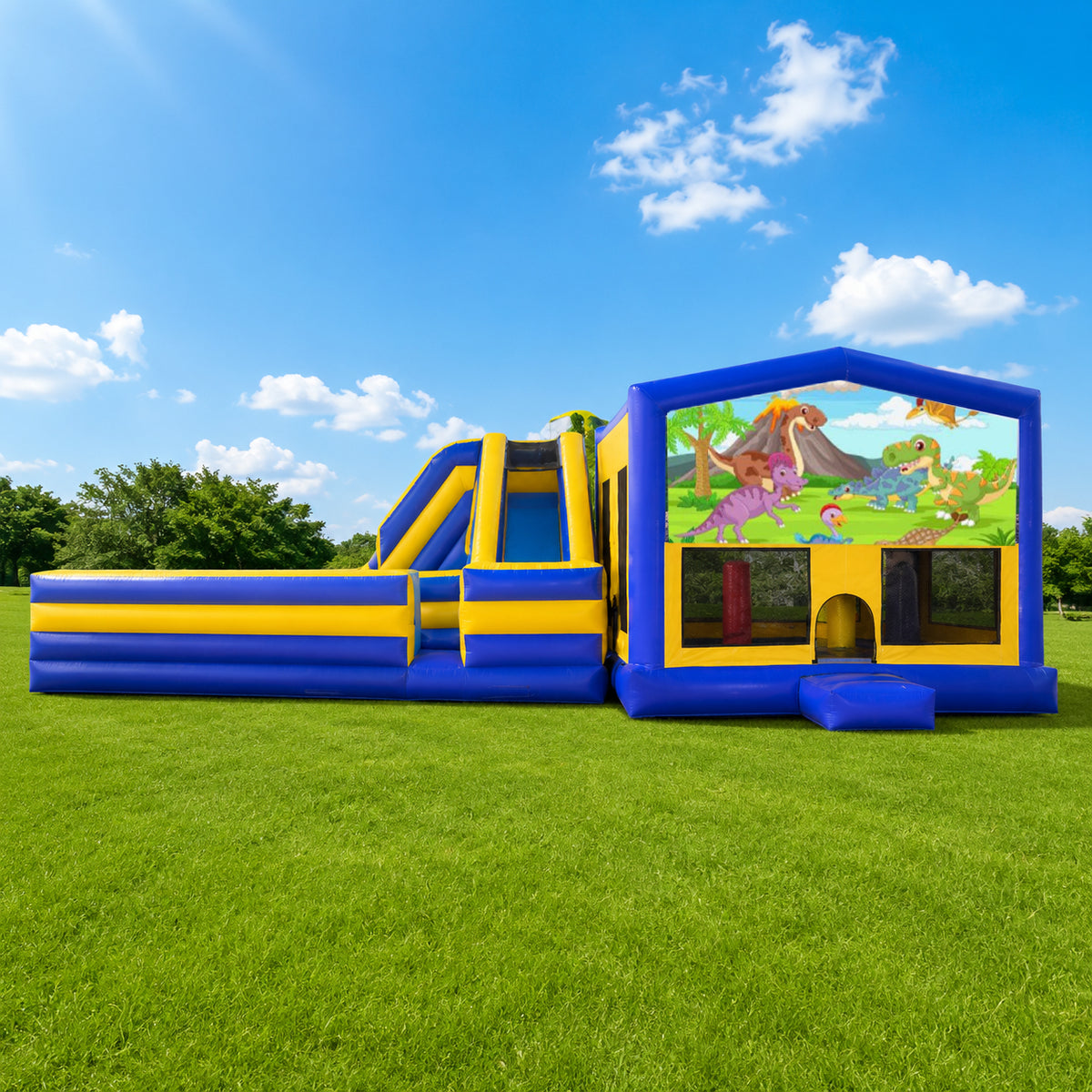 Dinosaur #2 Obstacle Mega Combo Jumping Castle