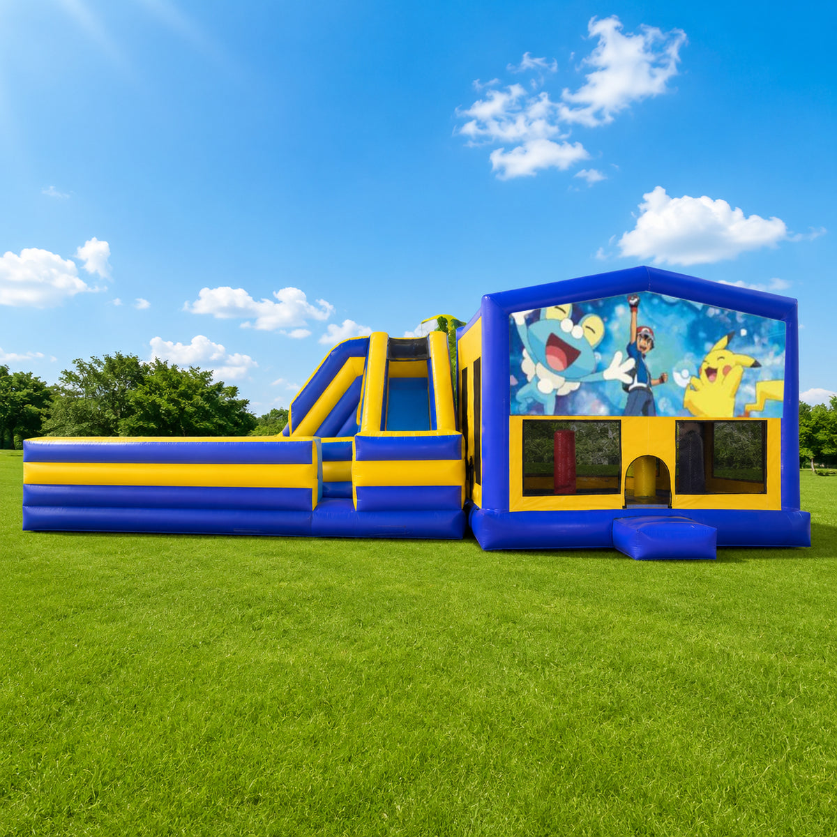 Pokemon Super Drop Combo Jumping Castle