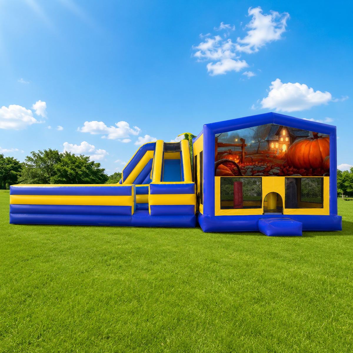Halloween Obstacle Mega Combo Jumping Castle