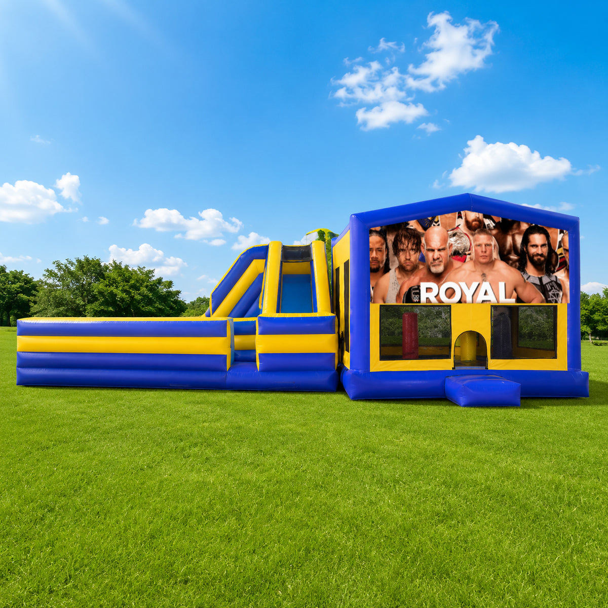 WWE Obstacle Mega Combo Jumping Castle