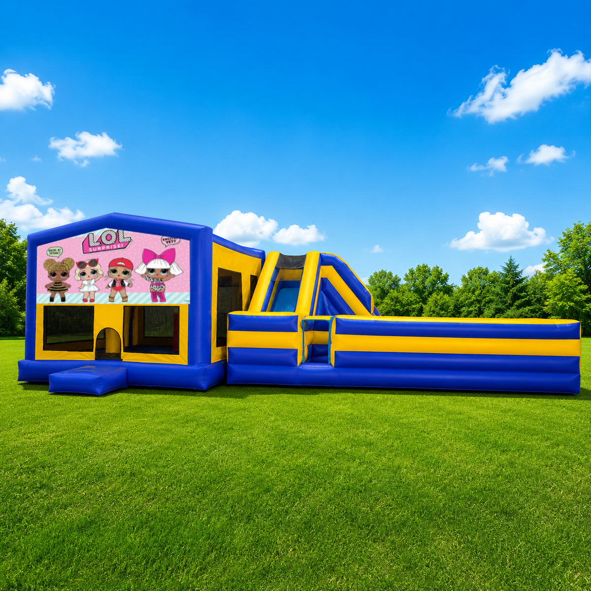 LOL Surprise Obstacle Mega Combo Jumping Castle