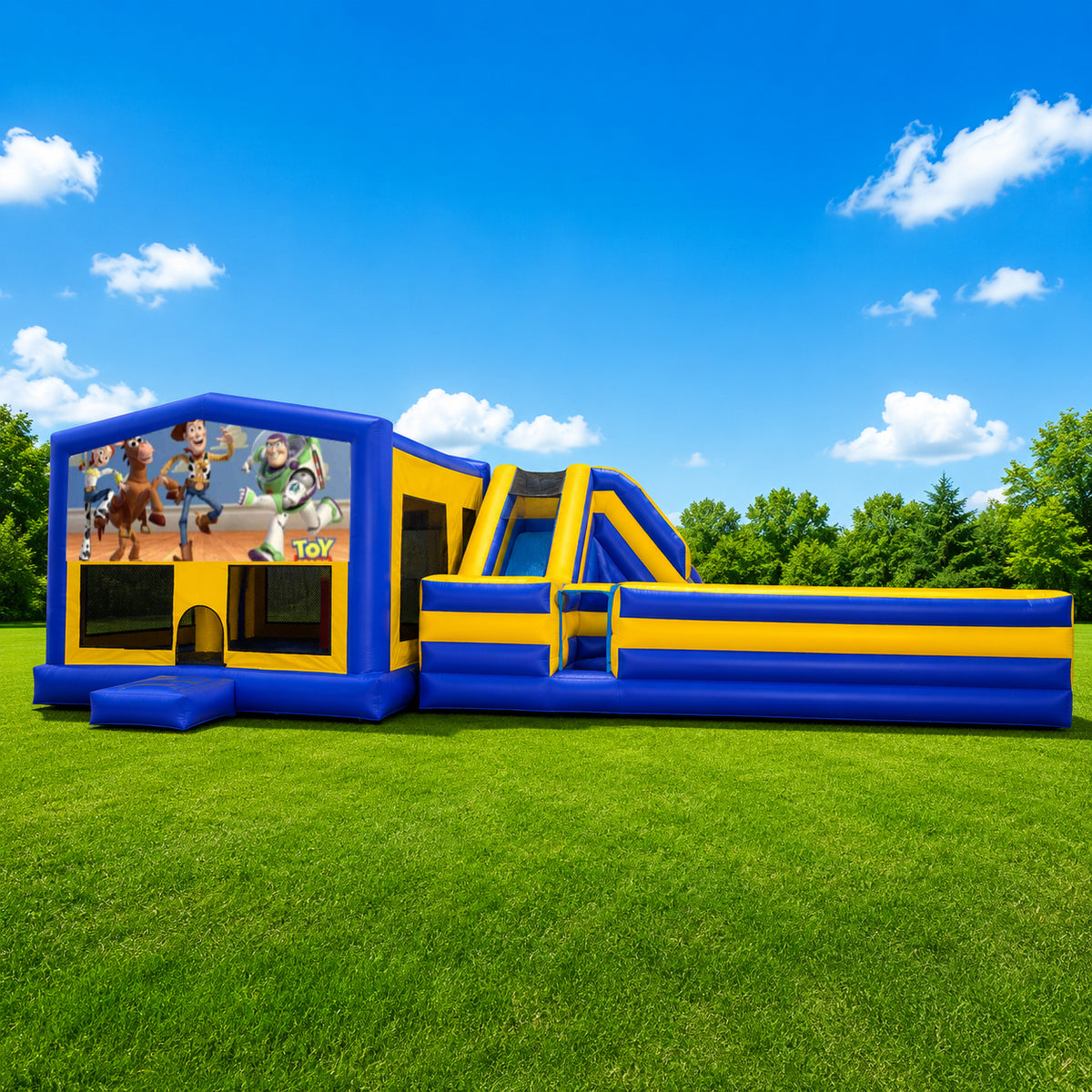 Toy Story Obstacle Mega Combo Jumping Castle