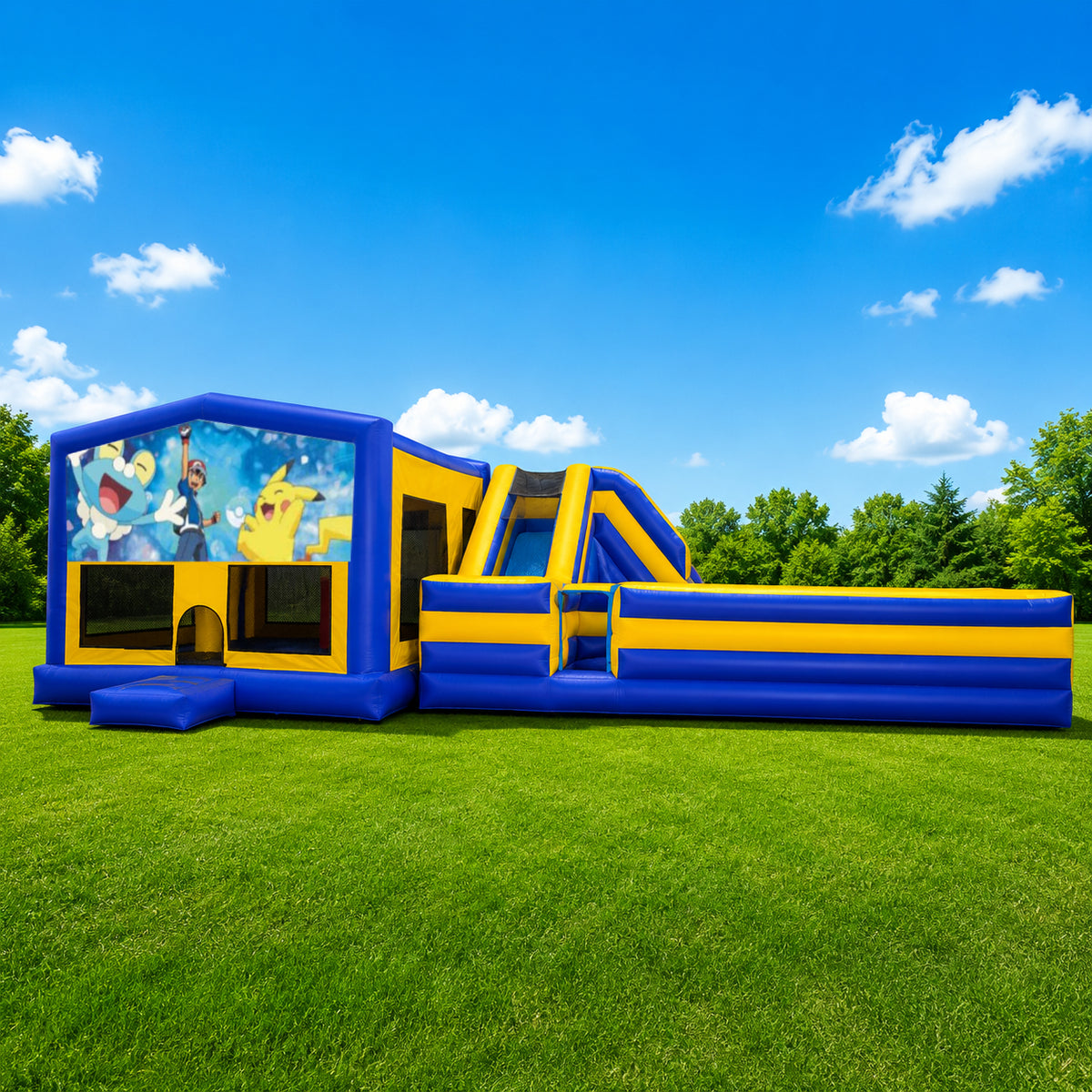 Pokemon Super Drop Combo Jumping Castle
