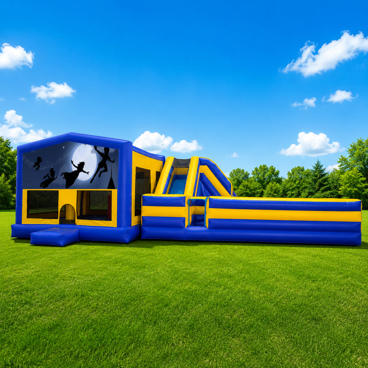 Peter Pan Obstacle Mega Combo Jumping Castle