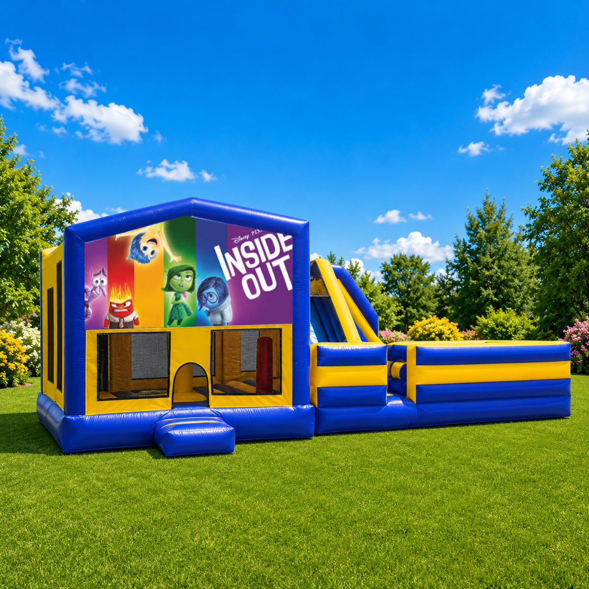 Inside Out Obstacle Mega Combo Jumping Castle