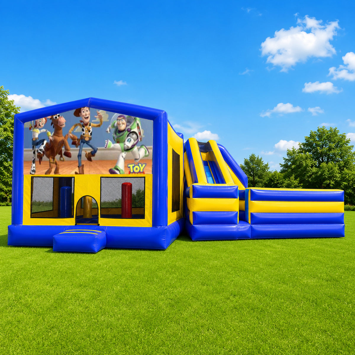 Toy Story Obstacle Mega Combo Jumping Castle