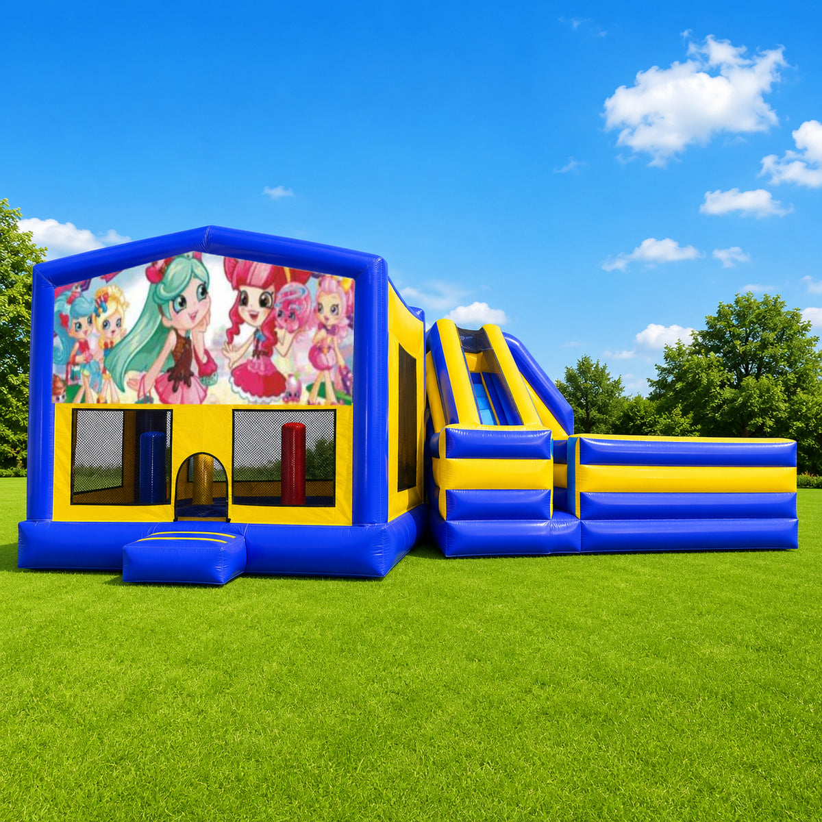 Shopkins  Obstacle Mega Combo Jumping Castle