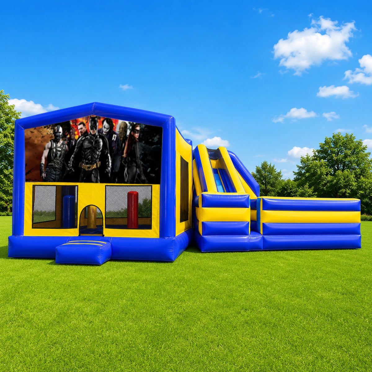 Batman Obstacle Mega Combo Jumping Castle