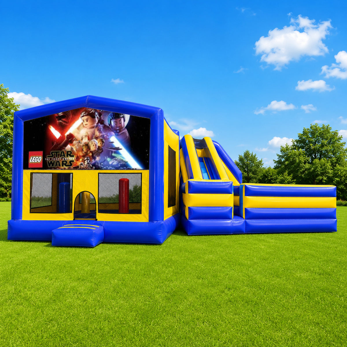 Lego Star Wars Obstacle Mega Combo Jumping Castle