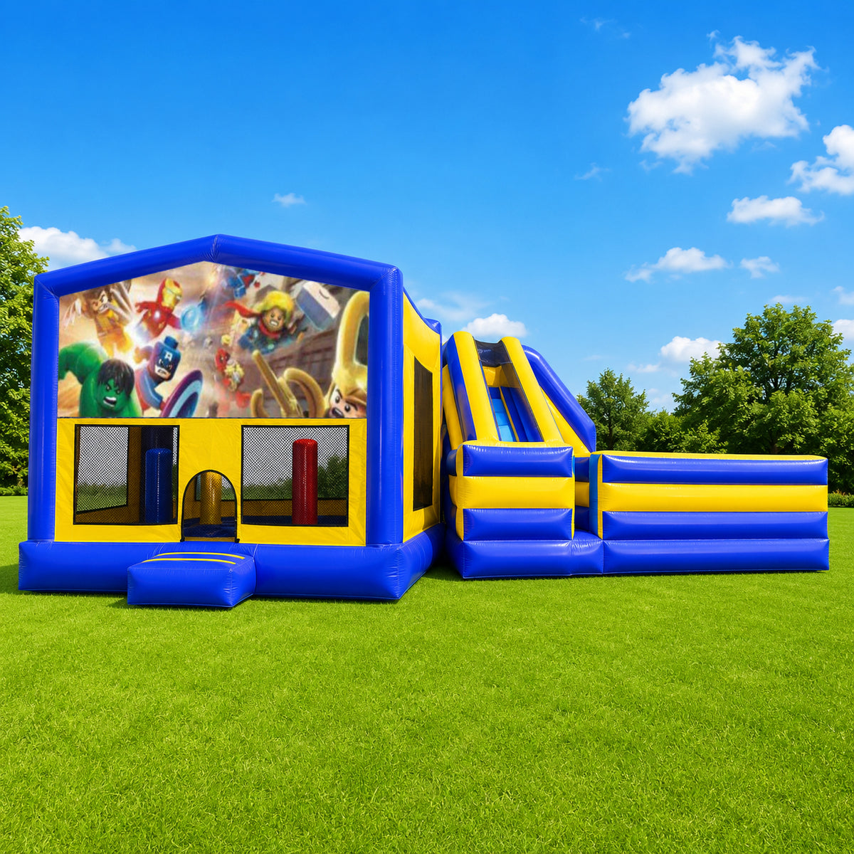Lego Wars Obstacle Mega Combo Jumping Castle