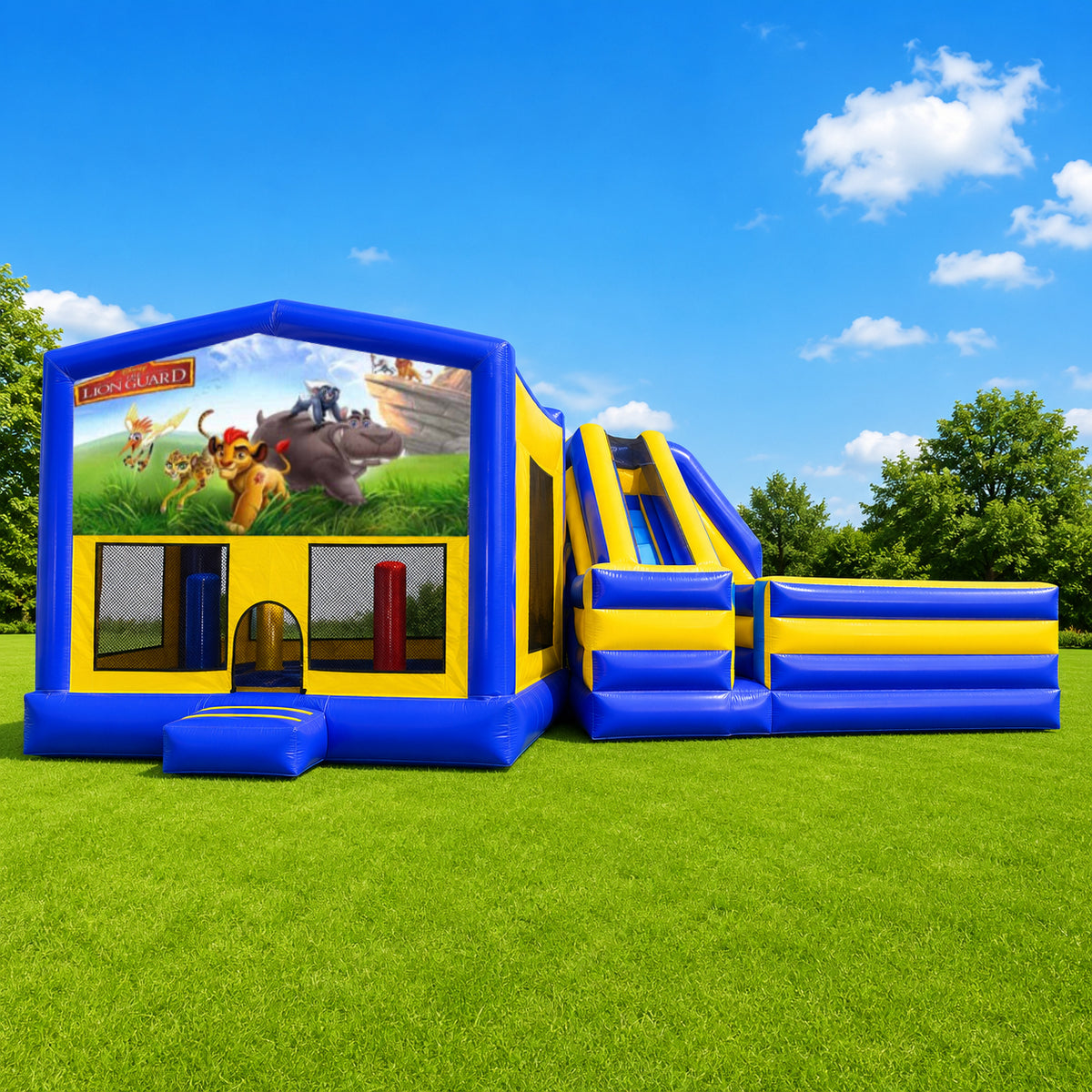 Lion Guard Obstacle Mega Combo Jumping Castle