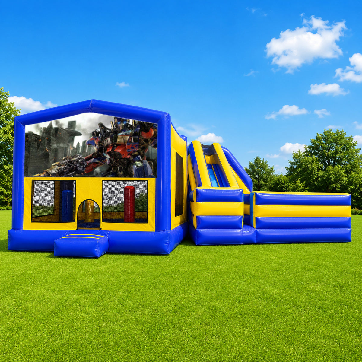 Transformers Obstacle Mega Combo Jumping Castle
