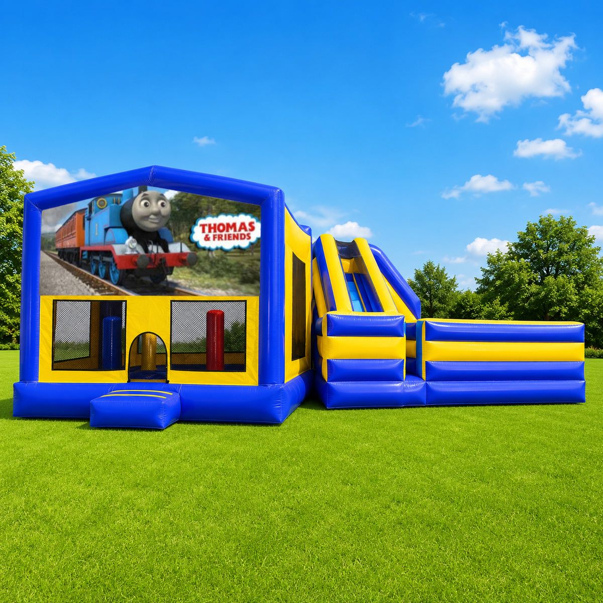 Thomas the Tank Obstacle Mega Combo Jumping Castle