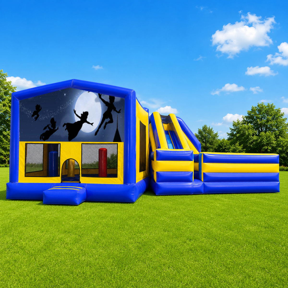 Peter Pan Obstacle Mega Combo Jumping Castle