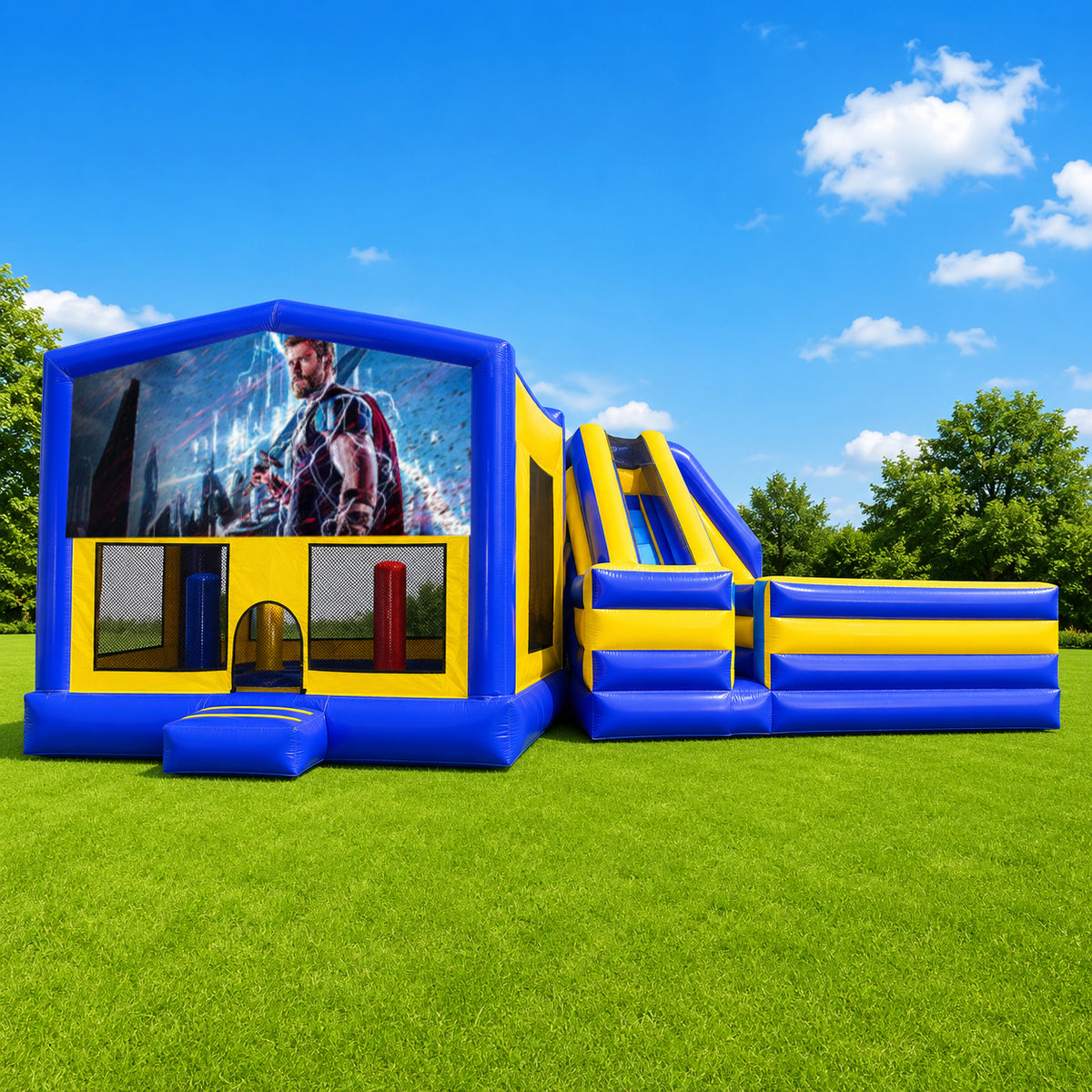 Thor Obstacle Mega Combo Jumping Castle