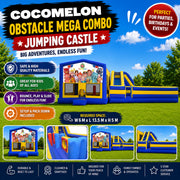 Cocomelon Obstacle Mega Combo Jumping Castle