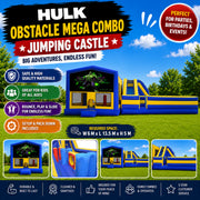 Hulk Obstacle Mega Combo Jumping Castle