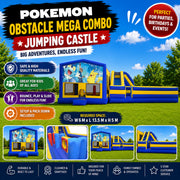 Pokemon Super Drop Combo Jumping Castle
