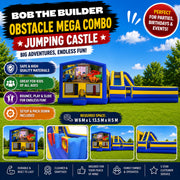 Bob the Builder Obstacle Mega Combo Jumping Castle