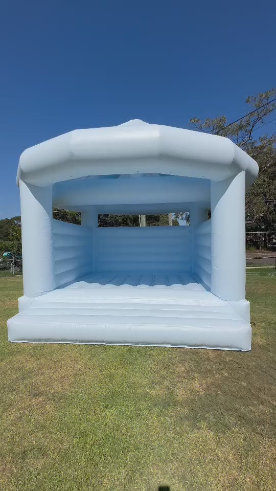 Load video: Blue Jumping Castle