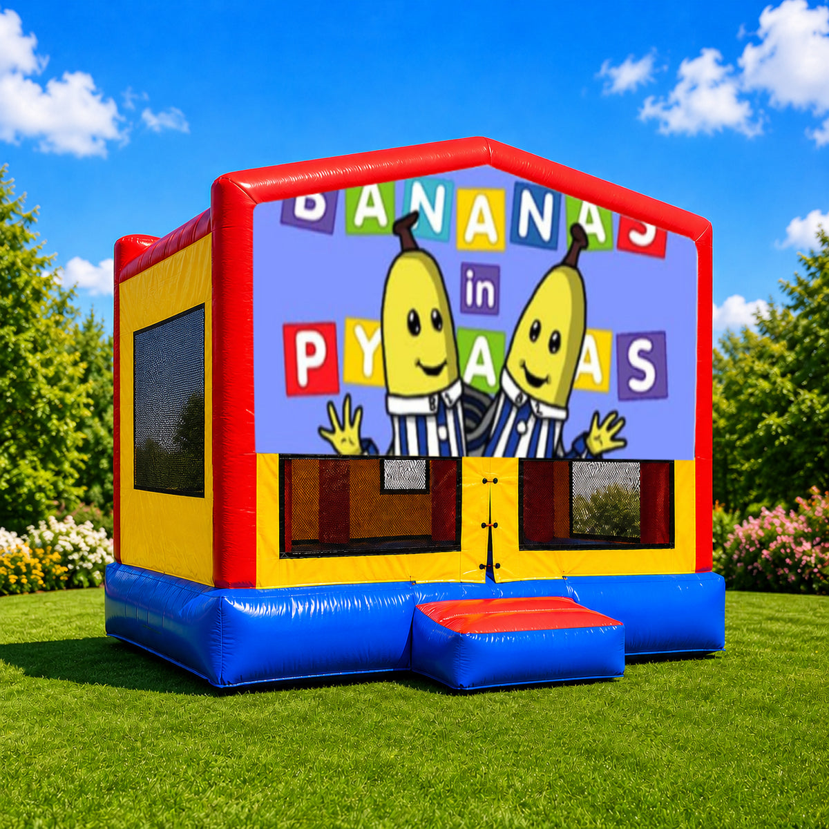 Bananas in Pyjamas Medium Super Jumper Jumping Castle