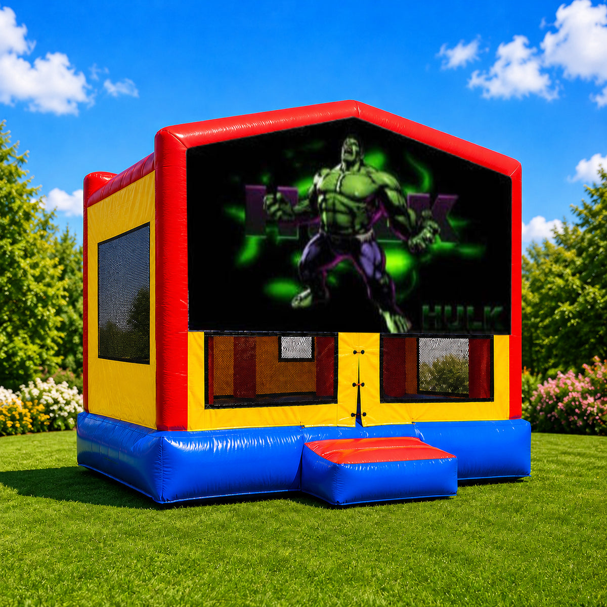 Hulk Super Jumper Combo Jumping Castle