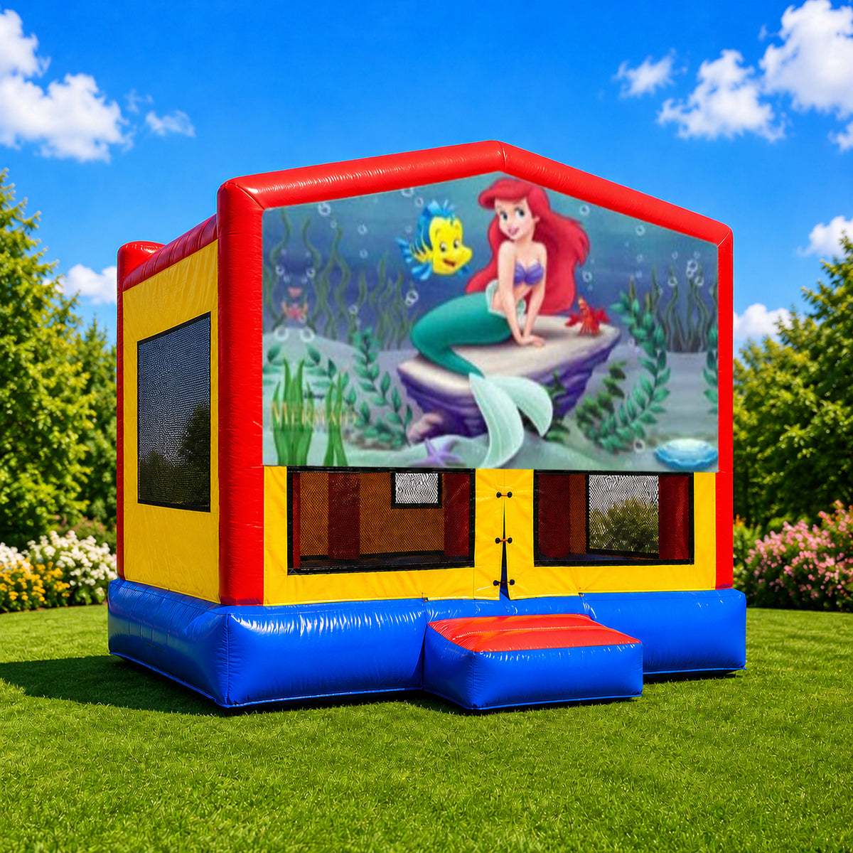 Little Mermaid Medium Super Jumper Combo Jumping Castle