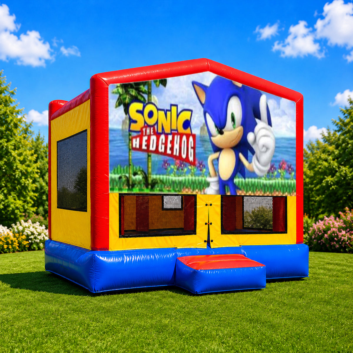 Sonic Medium Super Jumper Jumping Castle