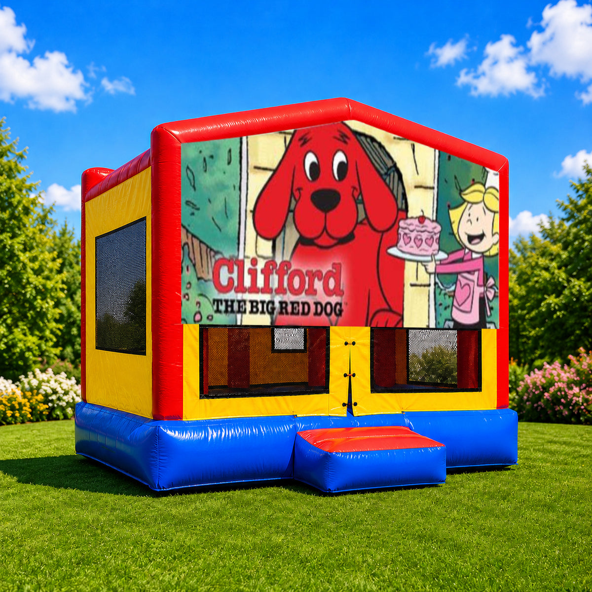Clifford the Red Dog Medium Super Jumper Combo