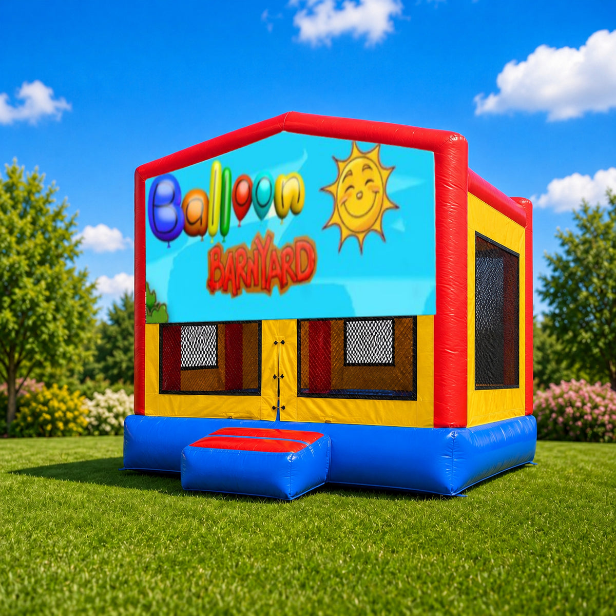 Balloon Barnyard Medium Super Jumper Combo