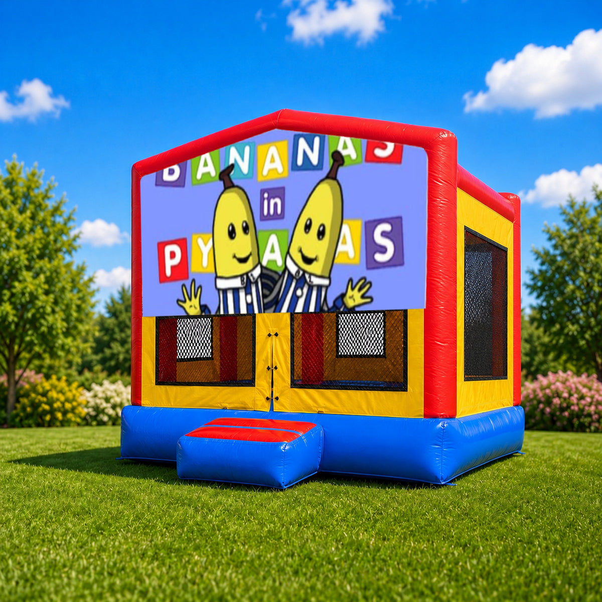 Bananas in Pyjamas Medium Super Jumper Jumping Castle