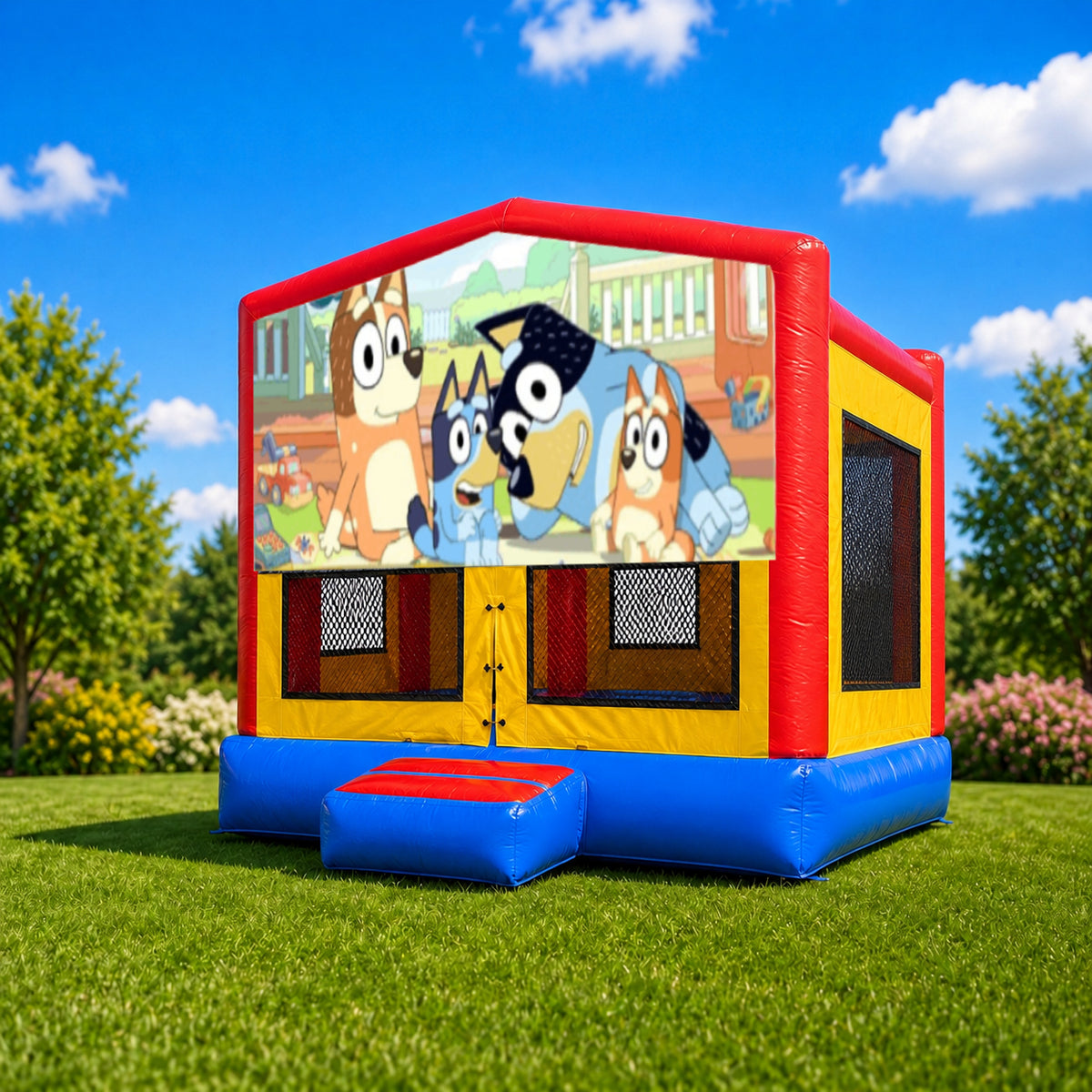 Bluey Medium Super Jumper Jumping Castle