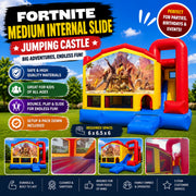 Fortnite Medium Internal Slide Jumping Castle