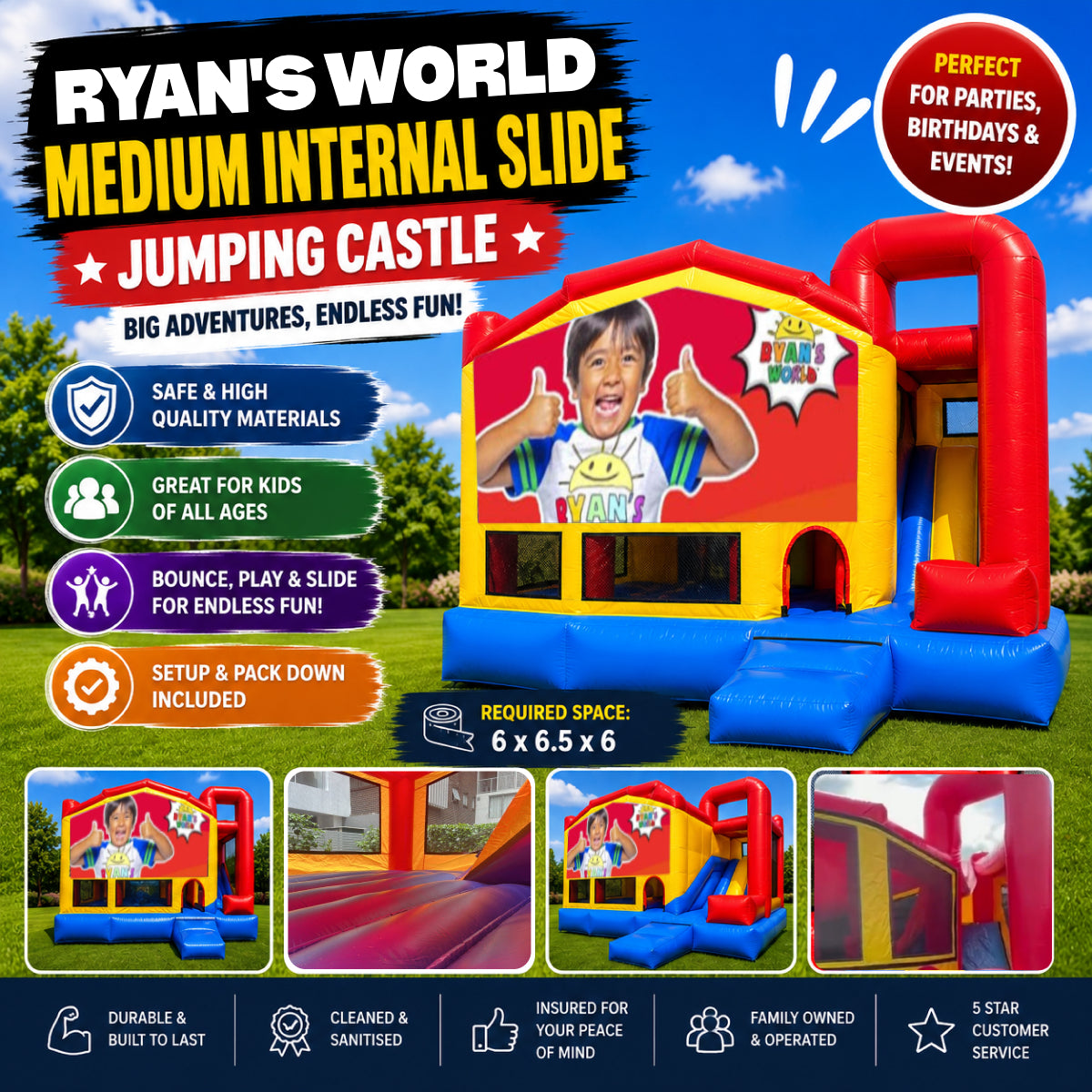 Ryan's World Medium Internal Slide