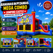 Bananas in Pyjamas Mega Combo Jumping Castle